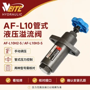 AF-L10H2-S / AF-L10H3-S 管式液压溢流阀